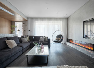 力高新设计86㎡ 现代轻奢风