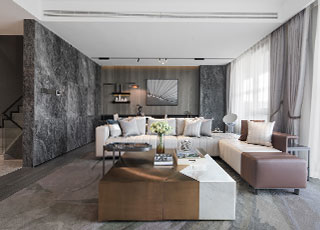 高级灰更美 融信.厦门世纪洋房样板间